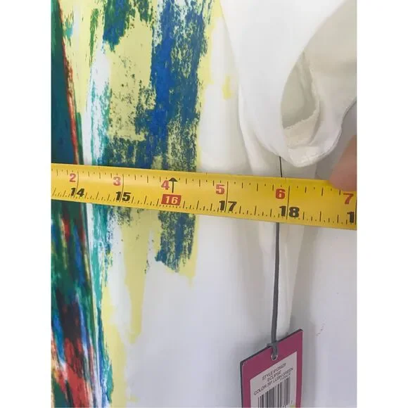 NWT Vince Camuto Artsy Shift Dress Sz 4 - Picture 5 of 7